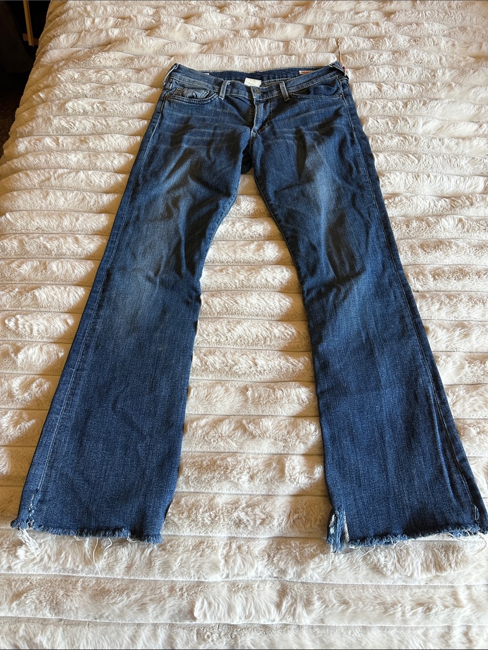 True Religion Indigo Flare Jeans